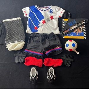 American Girl Doll, Patriotic Soccer Outfit USA Jersey, w/ box